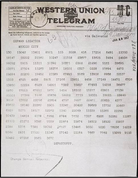 The Zimmerman Telegram